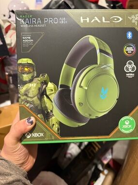 Razer Kaira Pro Halo Edition Wireless Headset - Lime Green & Black